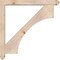 Ekena Millwork Westlake Arts and Crafts Smooth Bracket w/ Offset Brace, Douglas Fir, 5 1/2"W x 44"D x 44"H BKT0604X44X44WTL03SDF - alternate 2